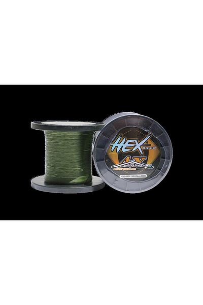 Fujin Hex Braid 4X 5000Mt Moss Green Pe Coil Thread