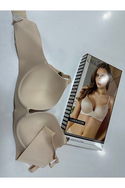 Orkide 8880 Laser Cut Hidden Underwire Seamless Half Support Single Bra