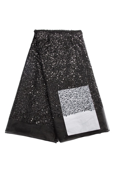 Choice قماش دانتيل أفريقي بطول 5 ياردات، 12 كالومي، دانتيل نيجيري مطرز بالخرز...