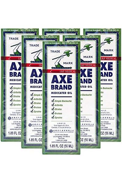 Axe (6) - Brand Medicated Oil (1.89 Fl. Oz. - 56 Ml.) - 6 bottles