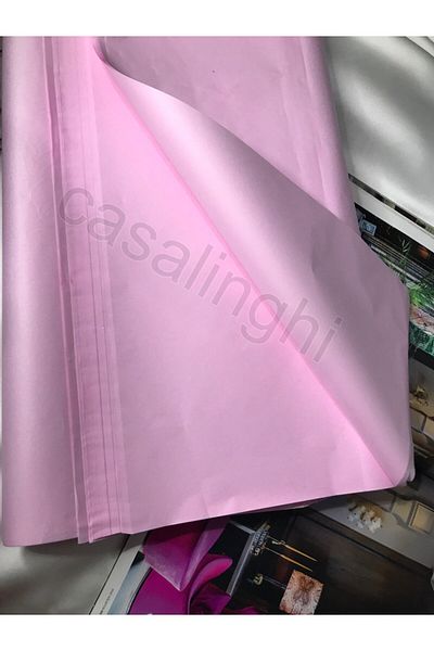 CASALINGHI Light Pink Pelure Paper Tissue Paper Carta Velina 50X70 cm (5 Pieces)