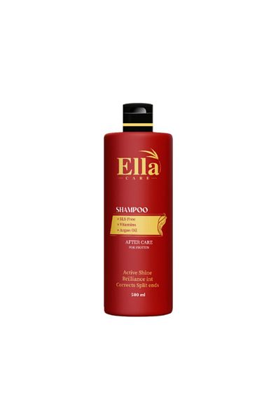 ELLA Care Shampoo With Almond Oil And Jojoba Oil Formula, 500ml