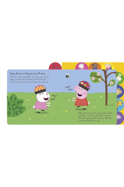 Peppa Pig Peppa and Friends : Tabbed Board Book