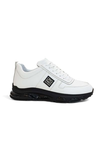 Konfores 2136 Genuine Leather Anatomical Air Sole Men's Sneakers Shoes
