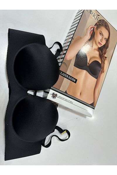 Orkide 8910 Laser Cut Hidden Underwire Seamless Double Push up Single Bra
