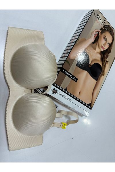 Orkide 8910 Laser Cut Hidden Underwire Seamless Double Push up Single Bra