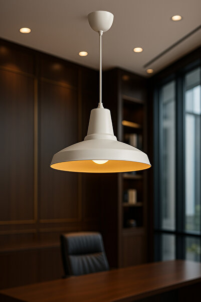 elf lightinhg Luma Model Sarkıt Modern Beyaz Metal Avize Mutfak Salon Koridor...