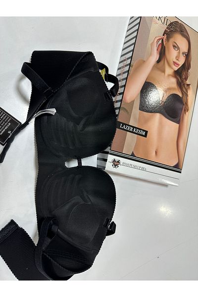 Orkide 8910 Laser Cut Hidden Underwire Seamless Double Push up Single Bra