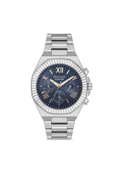 Ferrucci Fer.03455M.02 Steel Cord Men's Wristwatch Clock