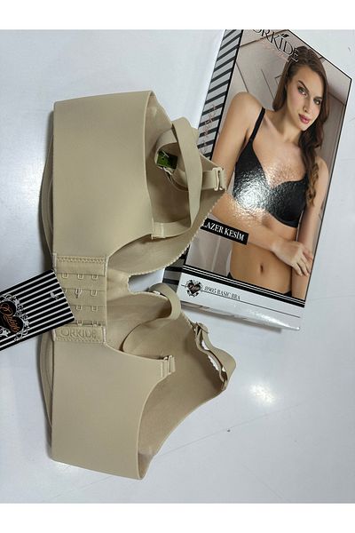 Orkide 8905 Laser Cut Hidden Underwire Seamless Empty Cup Breathable Unbreakable Cup Single Bra