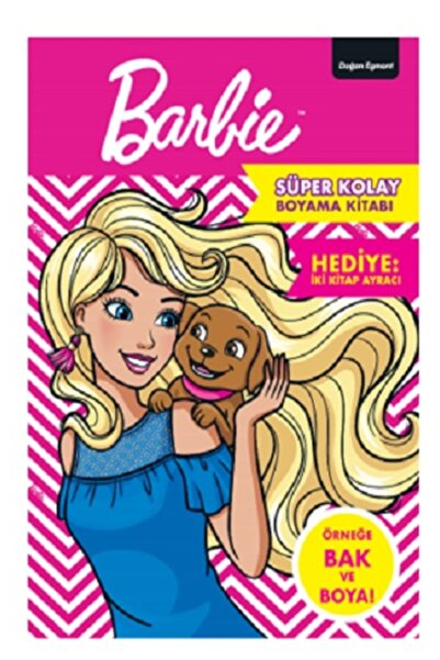 Doğan Egmont Yayıncılık Barbie Süper Kolay Boyama Kitabı Kitabı Doğan Kolekti...