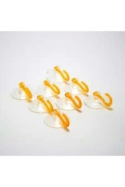 STOREMAX 8Pcs Suction Cup Hanger with Hook 2kg (5047)