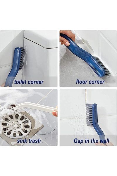 Sharvox Multifunctional Cleaning Brush Joint Floor Bathroom Tile Kitchen Groove Cleaning Brush with Garbage Tweezers