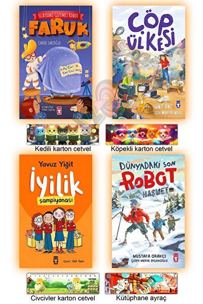 Timaş Çocuk Uzaydaki Gizemli Robot Faruk Çöp Ülkesi İyilik Şampiyonası Dünyad...