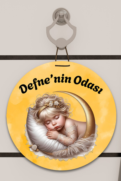 Dormot Home Model de imprimare digitală din lemn pentru cameră pentru copii, ...