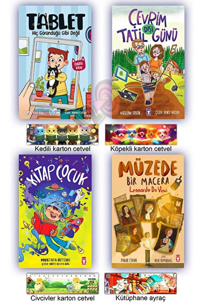 Timaş Çocuk Tablet Çevrim Dışı Tatil Günü Kitap Çocuk Müzede Bir Macera