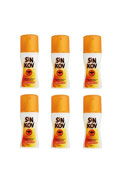 Sinkov Kene, Sivrisinek, Karasinek Kovucu Sprey 100 Ml x 6 Adet
