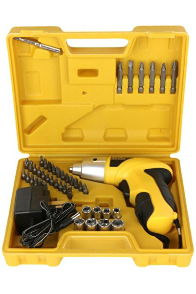 Generic Cordless Screwdriver 4.8V with Accessories