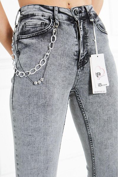 sunfyre Women's Mid Waist Lycra Tightening Skinny Jeans