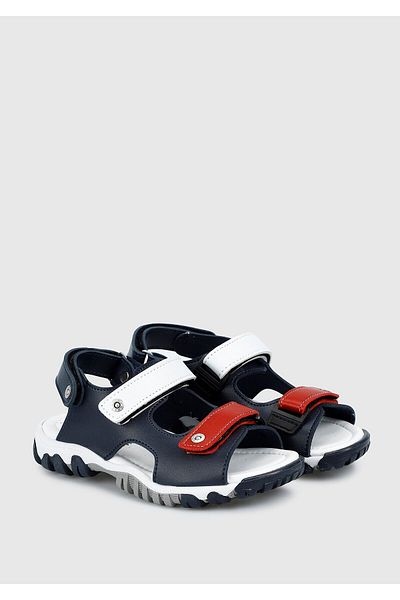 Kiddo Φλατ σανδάλια αγοριού Navy Blue