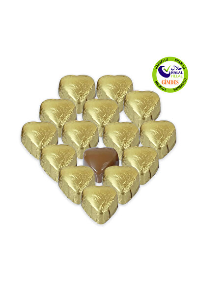 Milat Altın Sargılı Special Sütlü Kalp Çikolata 1 Kg.