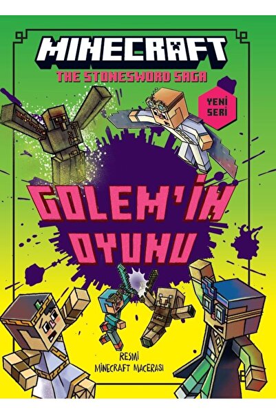 XLibris Mınecraft - Golem’in Oyunu kitabı güncel Nick Elıopulos & Alan Batson...