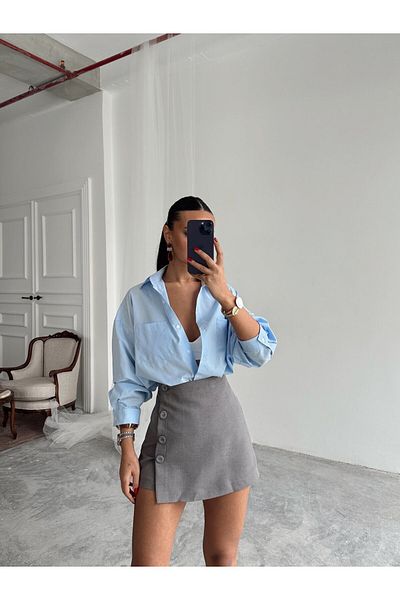 mydukkan.co Side Button Skirt