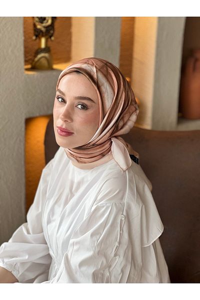 Modakaşmir Marble Tanca Silky Scarf