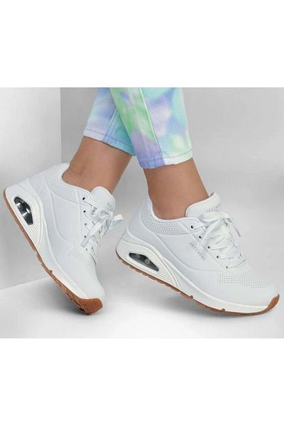 SKECHERS Unisex Αθλητικά Παπούτσια - UNO StandAIR 73690 Λευκό