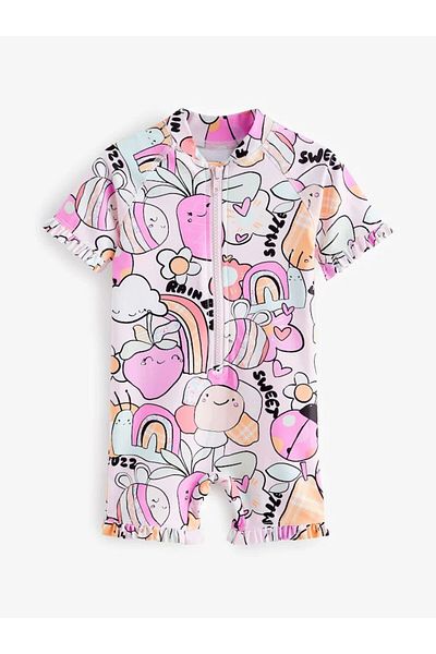 Next Pink Character - Sun-Resistant Swimsuit