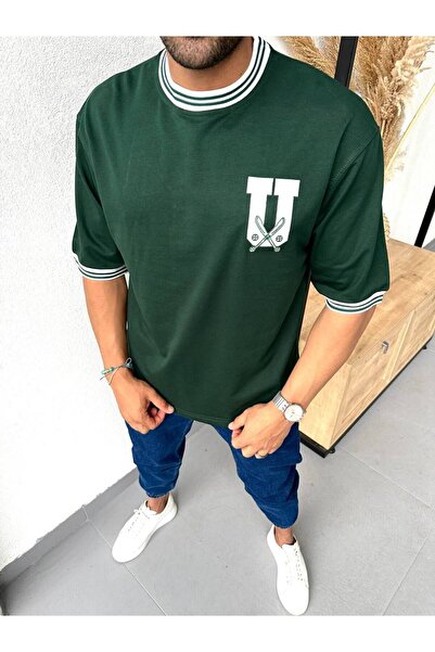 İLKCET MODA Μπλουζάκι USA Oversize Unisex