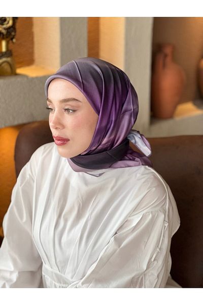 Modakaşmir Degrade Pattern Tanca Silky Scarf