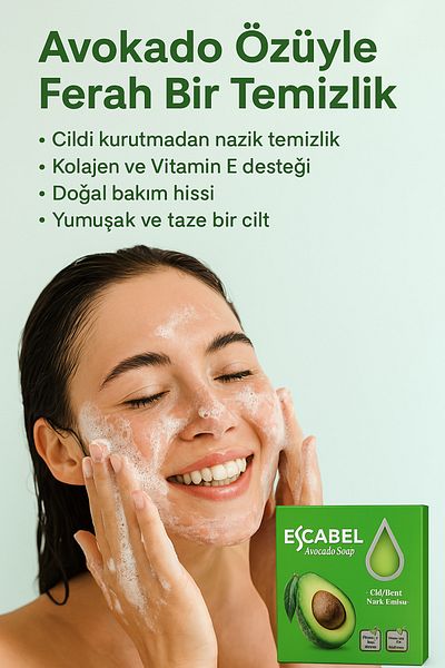 Escabel Avocado Soap 120 Grm