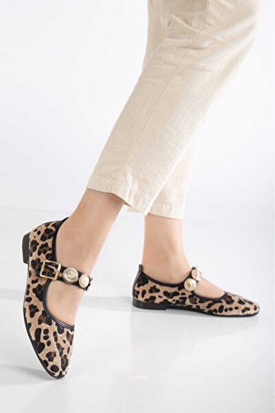 SEDRİK ortopedik kadın babet tokalı hafif ses yapmaz günlük ayakkabı