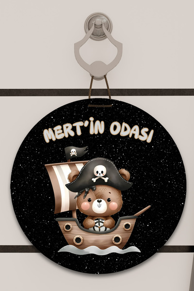 Dormot Home Model de imprimare digitală din lemn pentru cameră pentru copii, ...