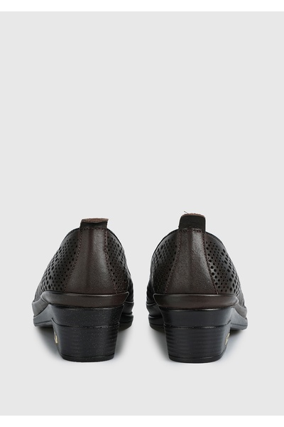 Eclipse Kahve Deri Kadın Ayakkabı