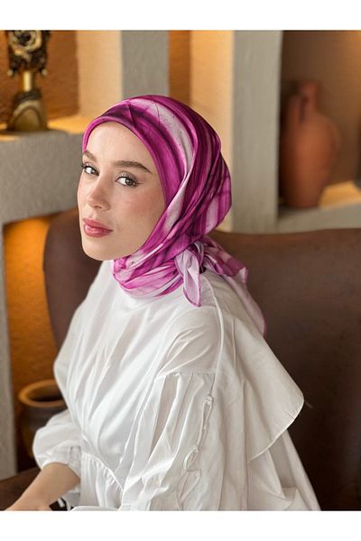 Modakaşmir Marble Tanca Silky Scarf