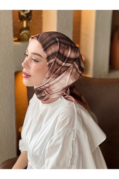 Modakaşmir Marble Tanca Silky Scarf