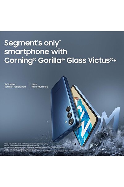 Samsung Galaxy M35 5g (THUNDER GREY,8GB RAM,128GB STORAGE) Vapour Cooling Chamber | 6000mah Battery