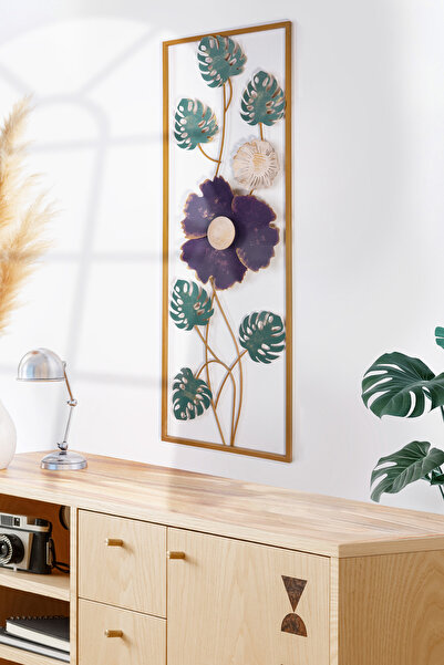 ENZODEKOR Dekorenzo Guş Metal Duvar Tablosu, Ev Ofis Duvar Panosu