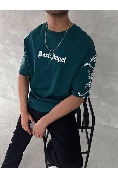 İLKCET MODA Μπλουζάκι με στάμπα Dark Angel