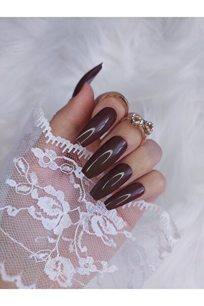 Easy Beauty 24 Adet Renkli Uzun Küt Takma Tırnak Seti 1563