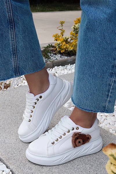 POLKA STORE Relax Comfortable Sole Lace-Up Women's Sports Shoes