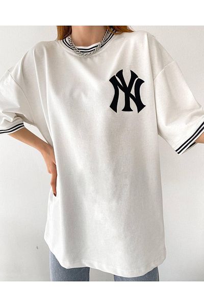 İLKCET MODA Μπλουζάκι Yk Unisex Oversize
