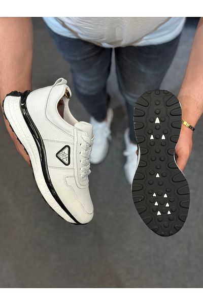Avni Ceylan Imported Balloon Sole Buckle Detailed Comfortable Sports Shoes