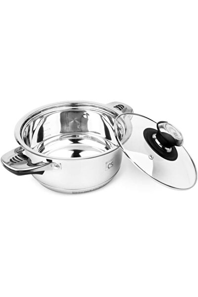 Carl Schmidt Sohn Aurich 16-piece stainless steel cookware set with thermometer