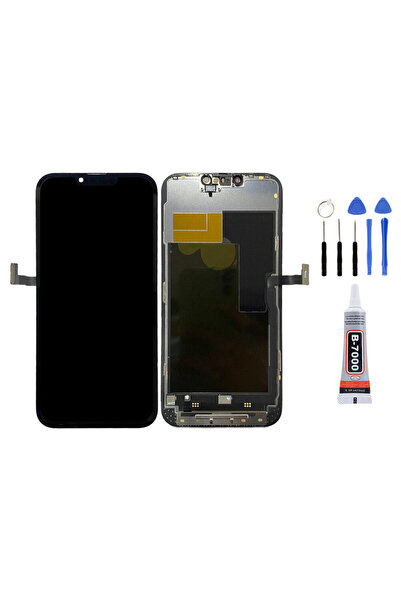 Yedcom Iphone 13 Pro Max Oled Uyumlu Lcd Ekran Dokunmatik Tamir Seti Yapıştır...