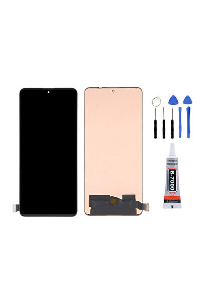 Yedcom POCO F5 Pro Oled Ekran Dokunmatik Lcd Ekran Ön Panel Yapıştırıcı Ve Kit