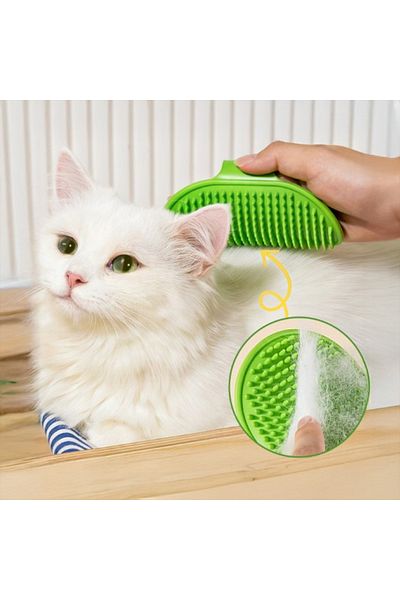 Lady Fify Silicone Hair Collection and Washing Brush for Cat Dog