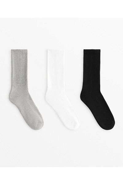 MEM SOCKS 12 броя памучни безшевни тенис чорапи с еластична яка, плетени от трико, за всички сезони